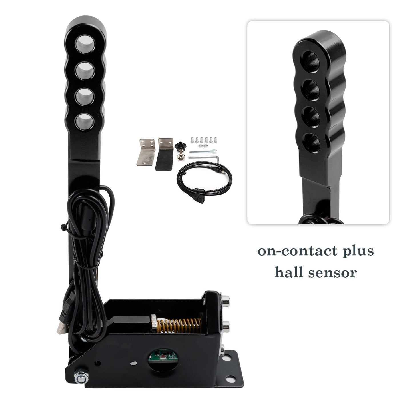 Freno a mano da corsa Sim USB per PC 14 bit con morsetto per Assetto per G27/G29/T300/T500