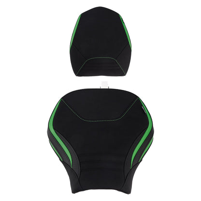 Kit cuscini passeggero Raider anteriori e posteriori per Kawasaki Ninja H2 Sx 2022-2025, colore verde.