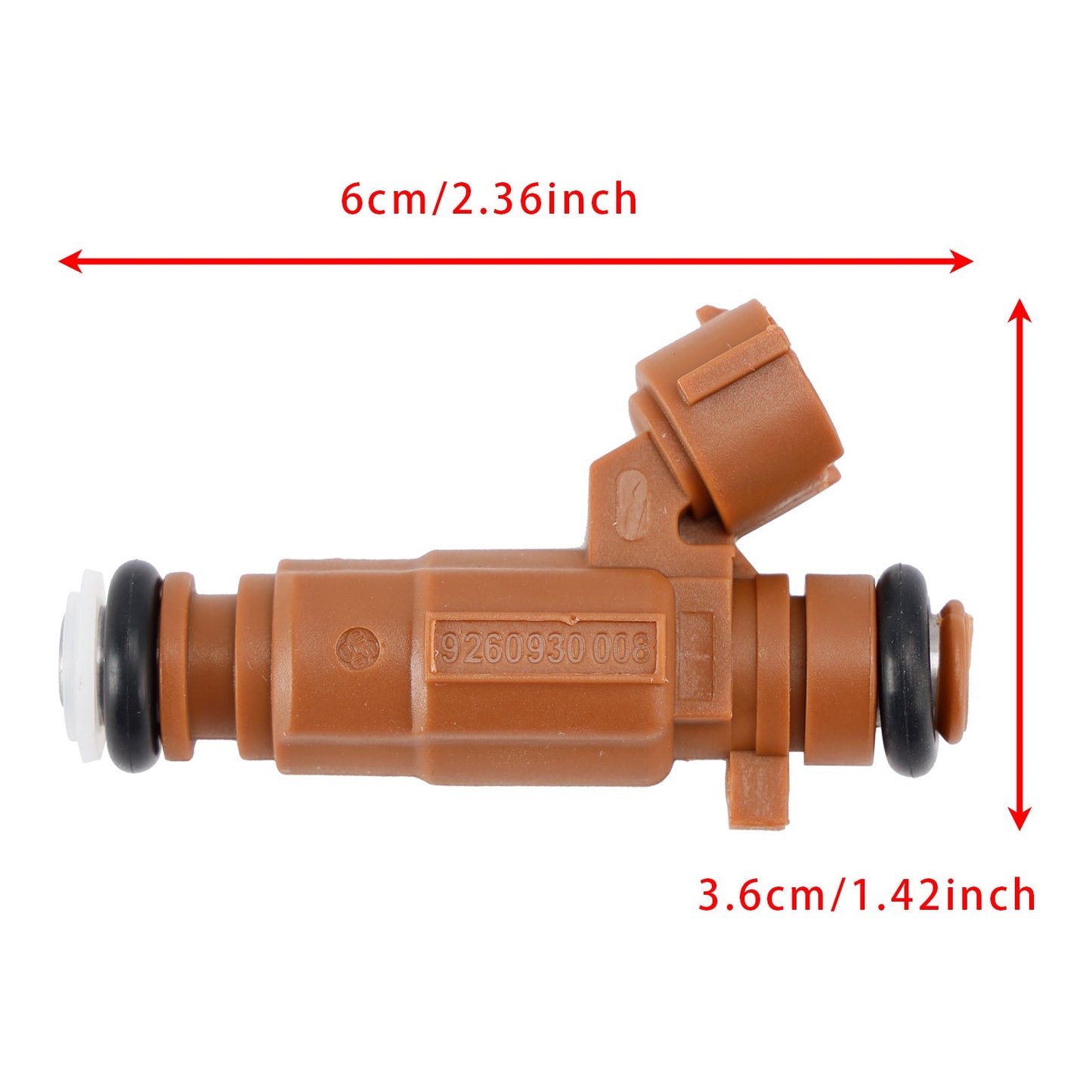 4 pezzi iniettori carburante per Kia Spectra Sephia 98-04 L4 1.8L 0K2A513250 9260930008