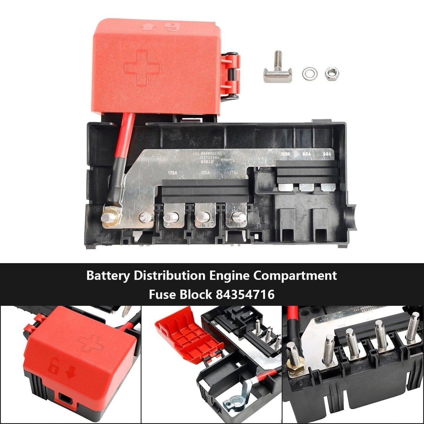 Blocco fusibili vano motore distribuzione batteria GMC Sierra 1500 2014-2016 84354716
