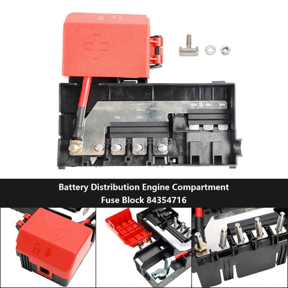Blocco fusibili vano motore distribuzione batteria Chevy Silverado 1500 2014-2016 84354716