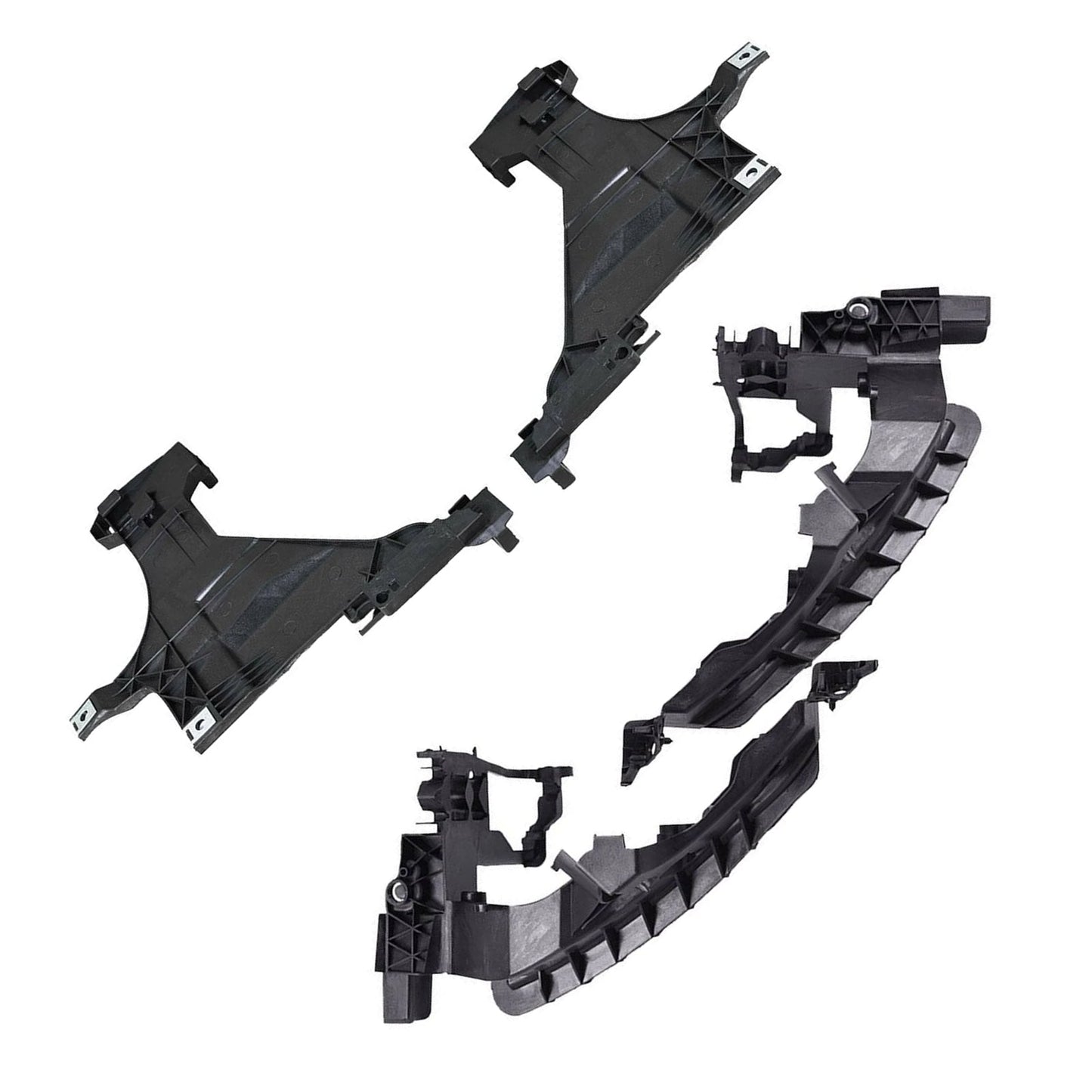 Staffa di supporto per piastra di montaggio fari anteriori Audi S4 Facelift 2013-2016 (4 pezzi)