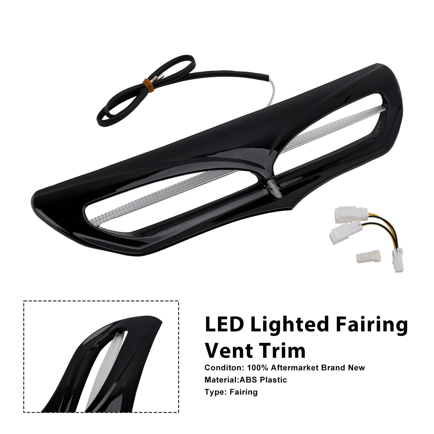 Carenatura con illuminazione a LED per Electra Street Glide FLHTCU 2014-2022