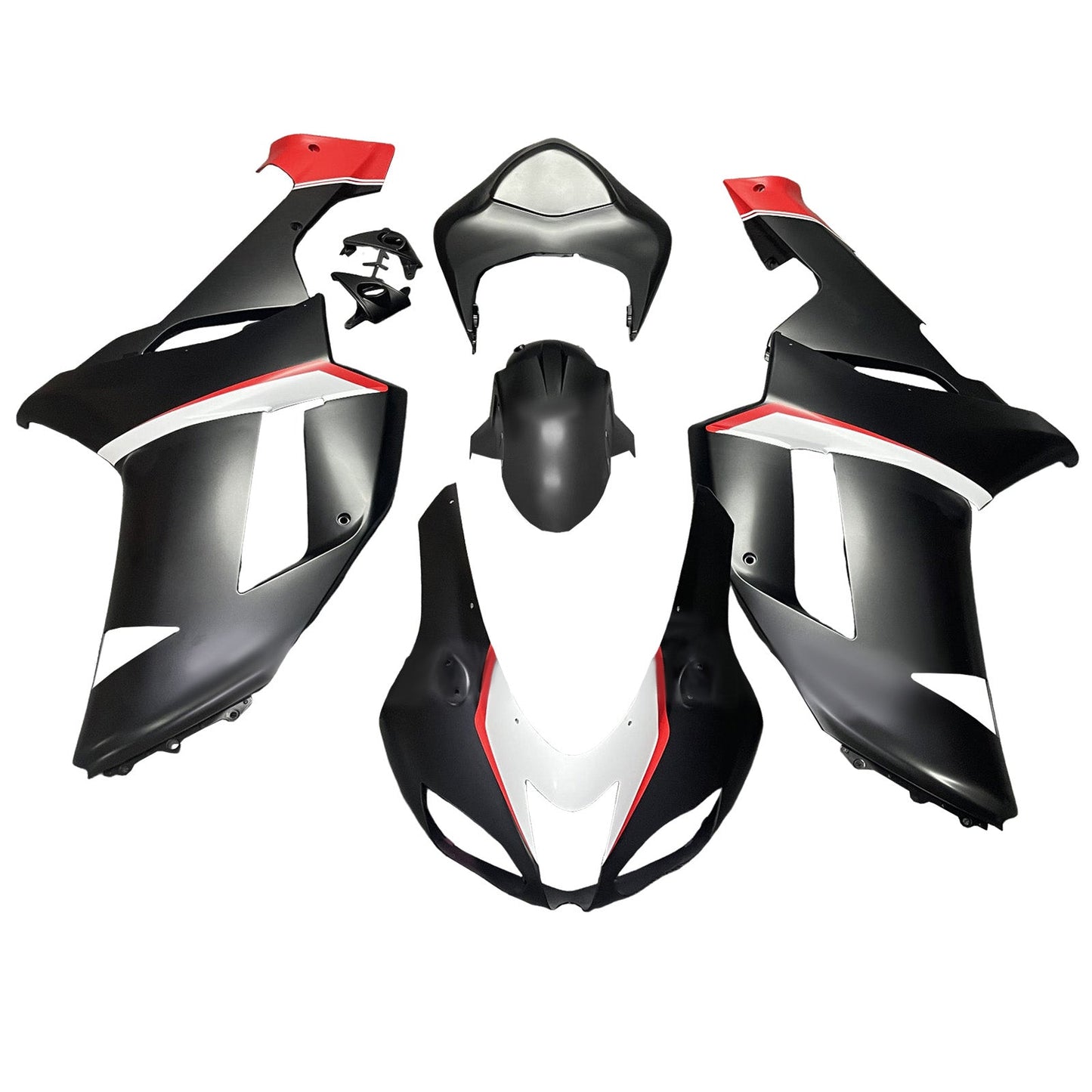 Kit carenatura iniezione in plastica ABS adatto per Kawasaki ZX6R 636 2007-2008