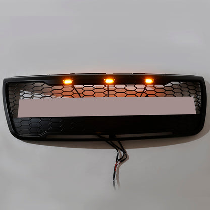 Griglia paraurti anteriore superiore grigia Ford Explorer 2012-2015 con luci