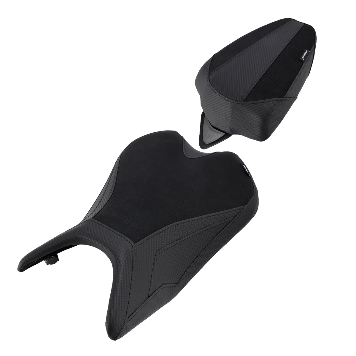 2024-2025 Per Aprilia Rs457 Rs 457 Parte anteriore inferiore con sedile posteriore conducente passeggero nero