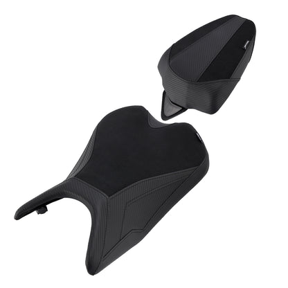 2024-2025 Per Aprilia Rs457 Rs 457 Parte anteriore inferiore con sedile posteriore conducente passeggero nero