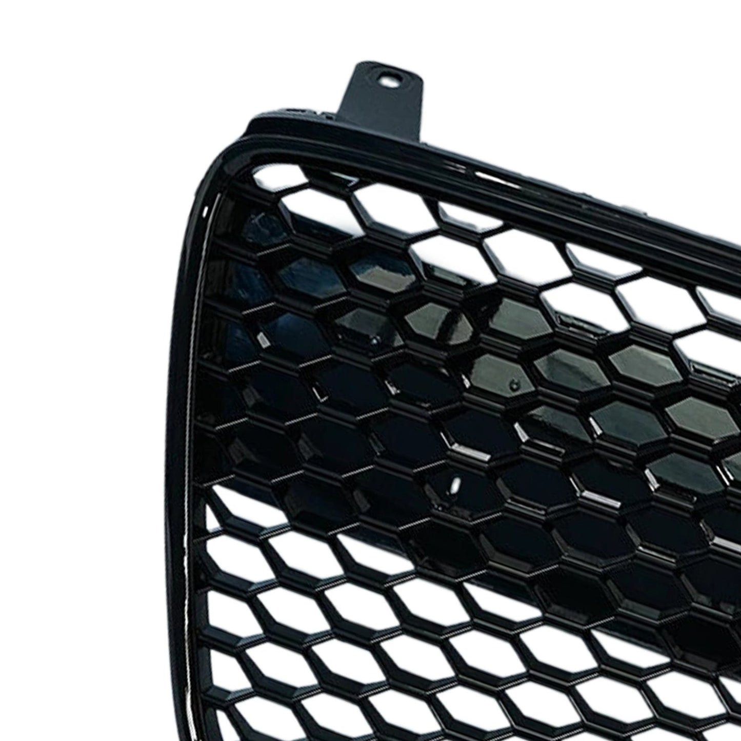 Griglia paraurti anteriore a nido d'ape per Audi R8 2009, colore nero lucido
