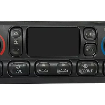 Pannello del modulo di controllo del clima A/C Chevrolet Corvette C5 1997-2004 Corvette 09352181 16256018