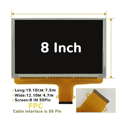 Vetro digitalizzatore touch screen radio GMC Yukon da 8 pollici 2015-2018 DJ080PA-01G 23235636