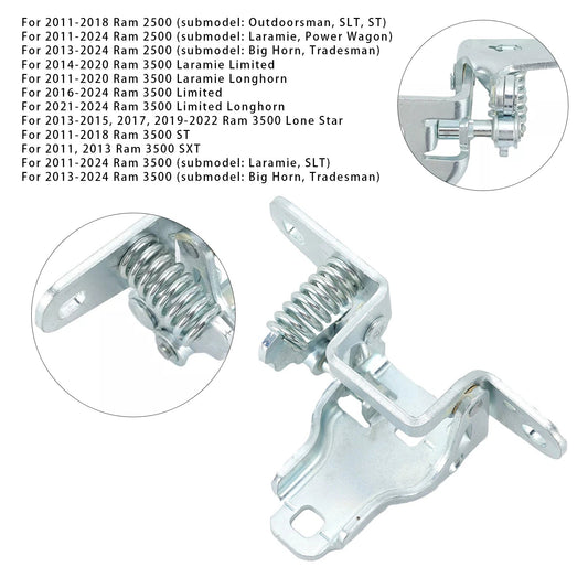 Cerniera porta anteriore lato guida sinistro inferiore per camion Dodge Ram 2500 3500 1500