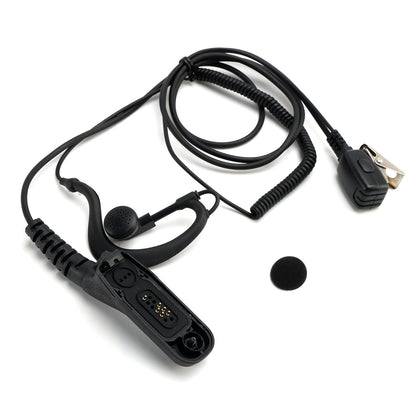 8268-614 Cuffie con gancio auricolare curvo per XPR6380 XiR P8260 DP3600 APX6000 GP328D