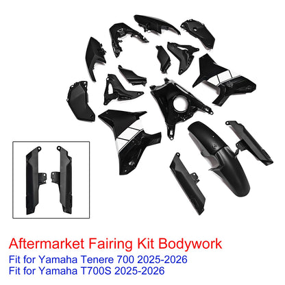 Kit di carene stampate a iniezione per Yamaha Tenere 700 T700S 2025-2026