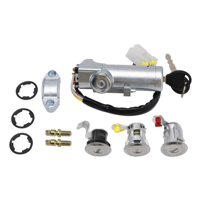 Kit serratura porta cilindro di accensione con 2 chiavi K9810-2S806 per Nissan Navara D22 1997-2006