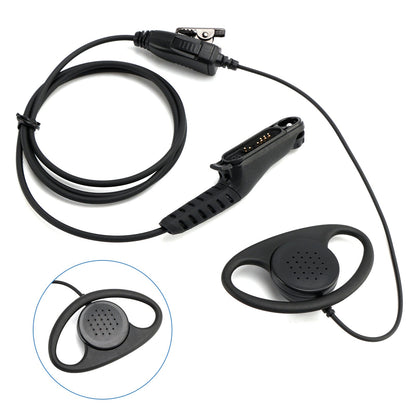 Cuffie con gancio auricolare grande tipo D R7-018-D per R7 R7A MXP600 ION APXN70 APXN50 APXN30