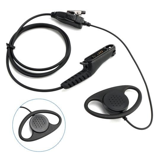 Cuffie con gancio auricolare grande tipo D R7-018-D per R7 R7A MXP600 ION APXN70 APXN50 APXN30