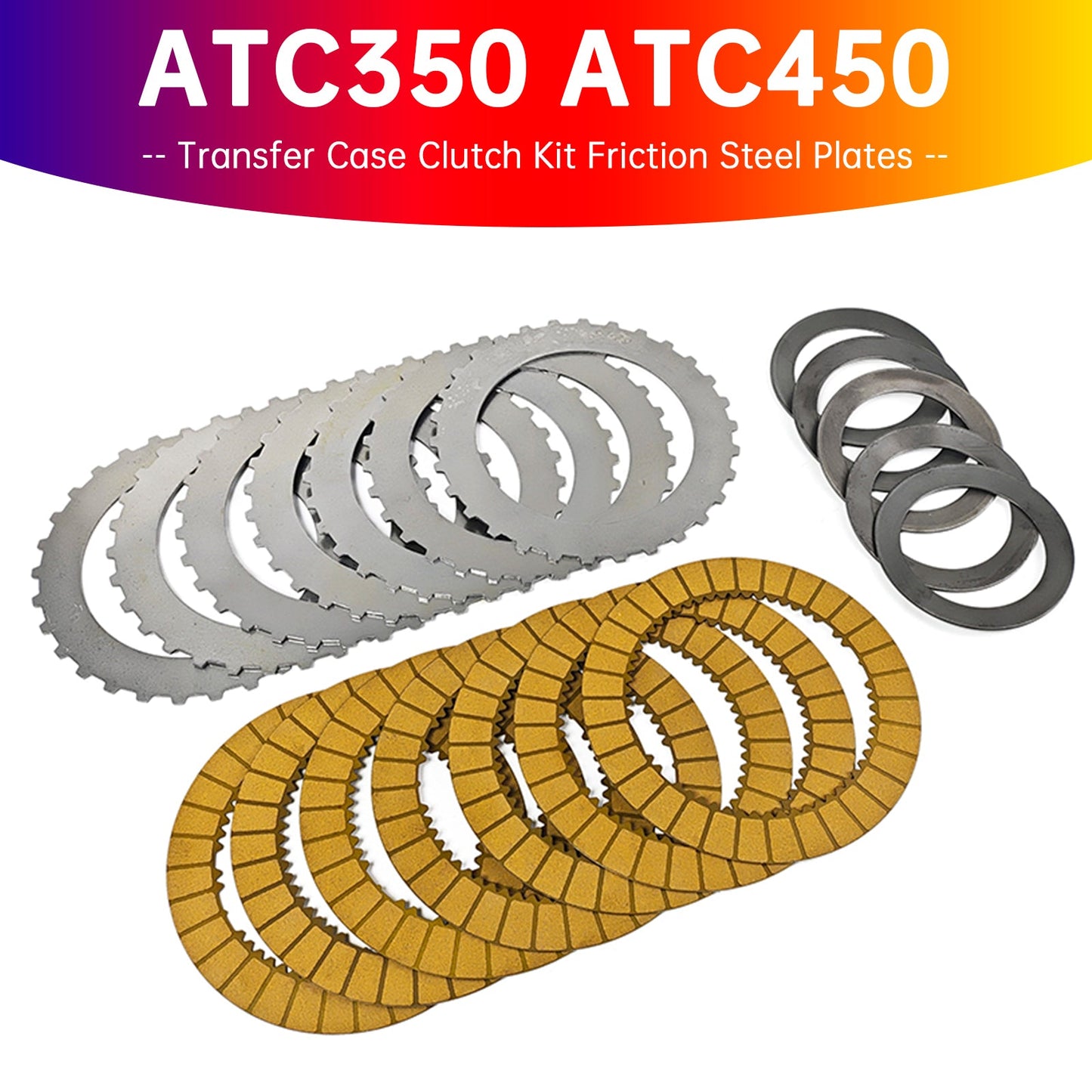 Kit frizione ripartitore di coppia Porsche Cayenne 2010-2018, dischi di attrito in acciaio ATC350 ATC450 PL72 ATC