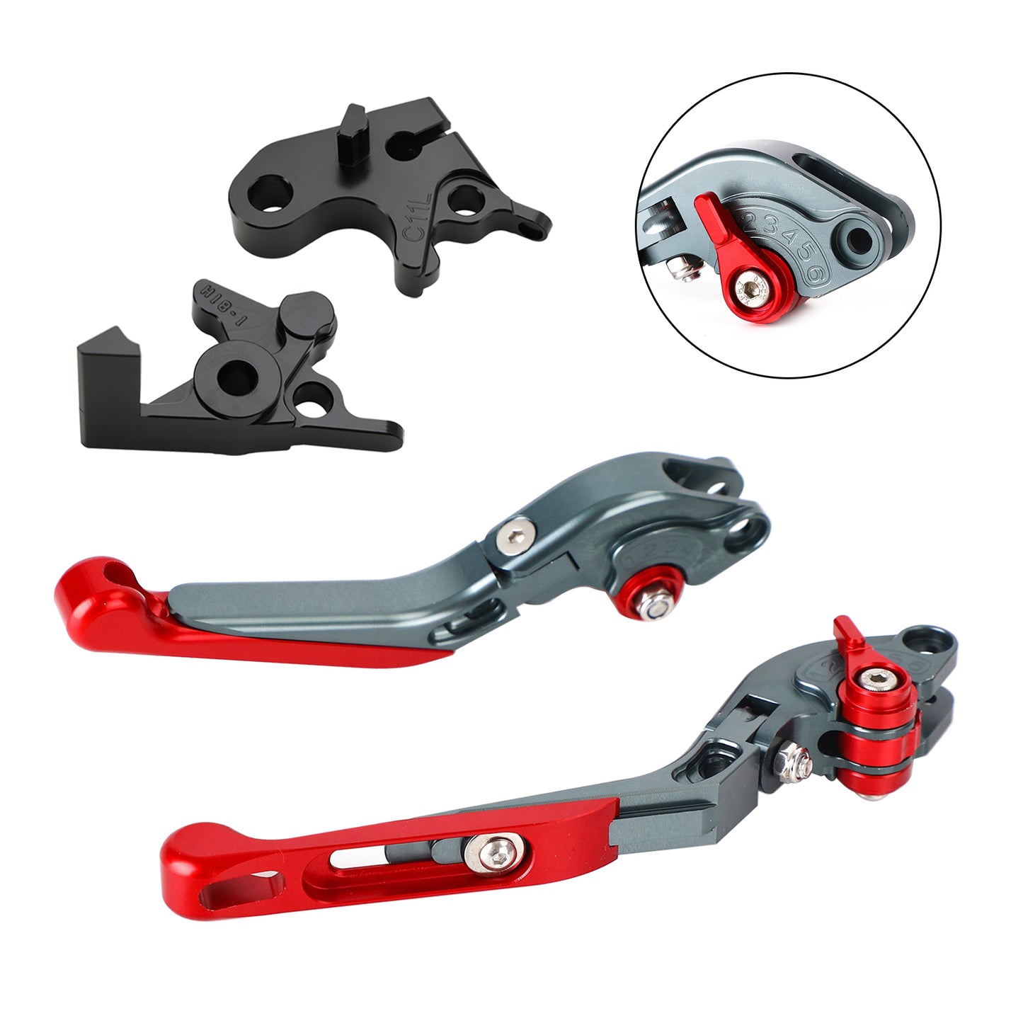 Regolabile Leve Freno Frizione per HONDA CRF1100L Africa Twin 2020-2021