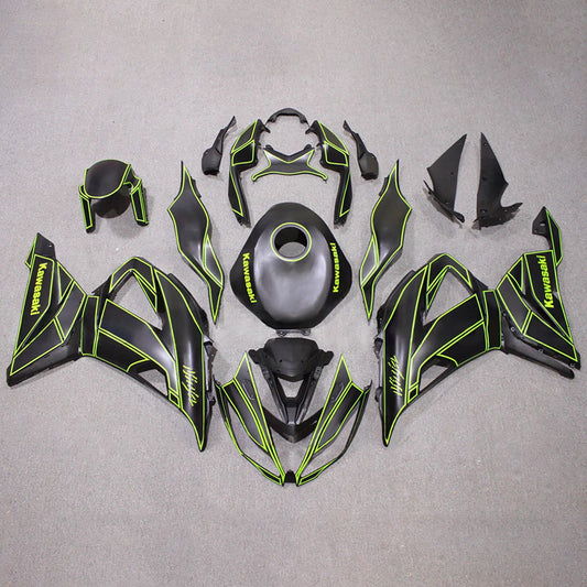 Kit carenatura iniezione in plastica ABS adatto per Kawasaki ZX6R 636 2013-2018