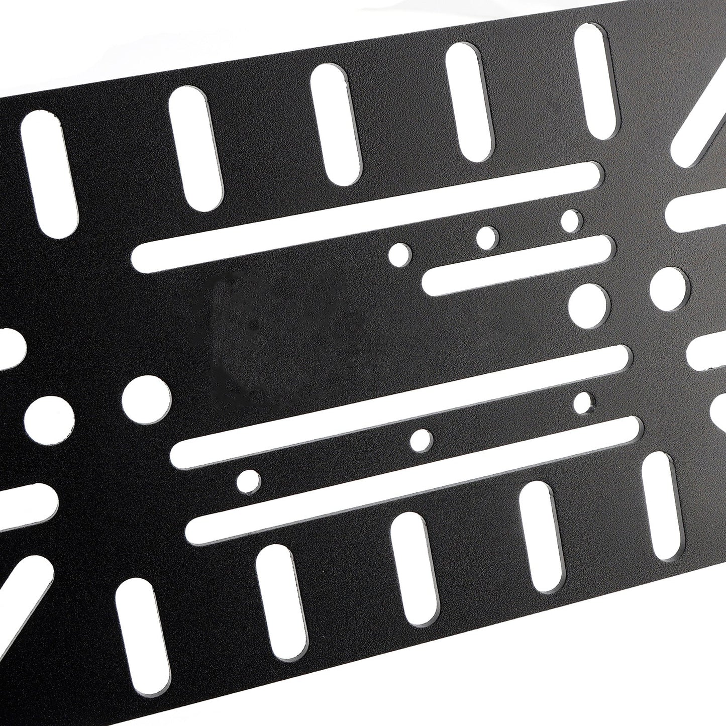 Kit staffa di montaggio universale per borsa laterale simmetrica nera per moto