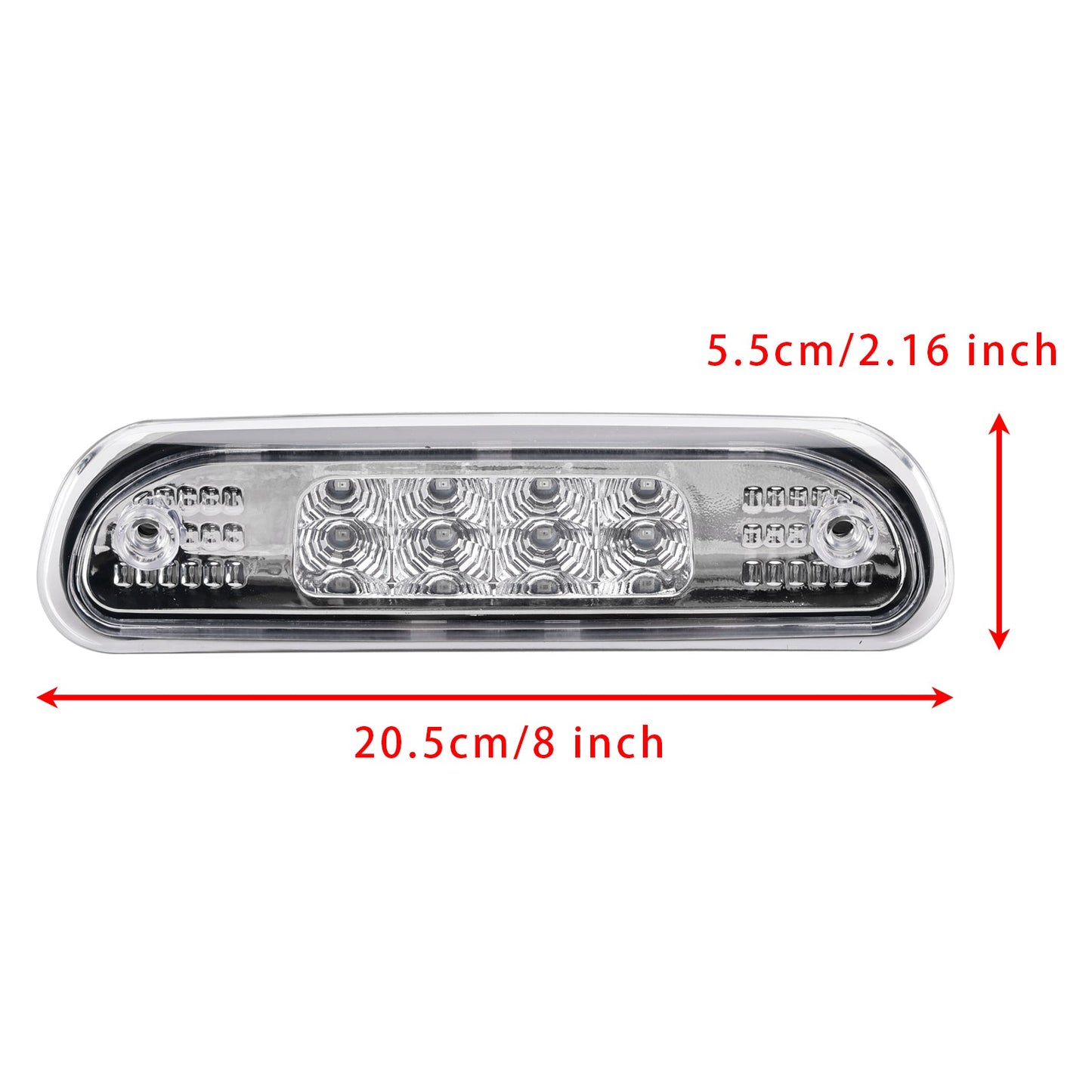 Luce di stop a LED per terza luce di stop Jeep Grand Cherokee 1999-2004 55155140 bianca