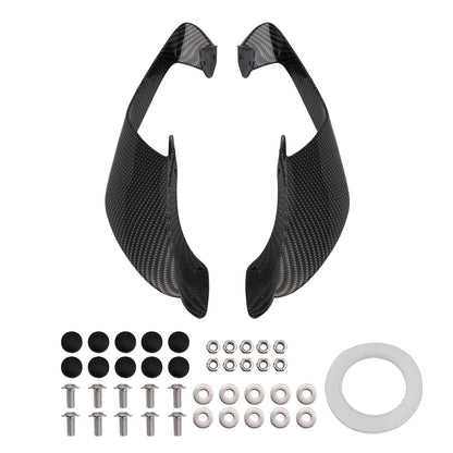 Alette laterali anteriori per Yamaha YZF R1 R1M 2021-2024, spoiler e carenatura