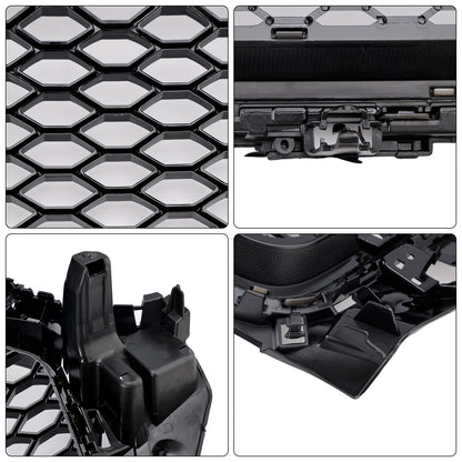 Per Audi A3 S3 2013-2016 Griglia per paraurti anteriore Henycomb stile RS3