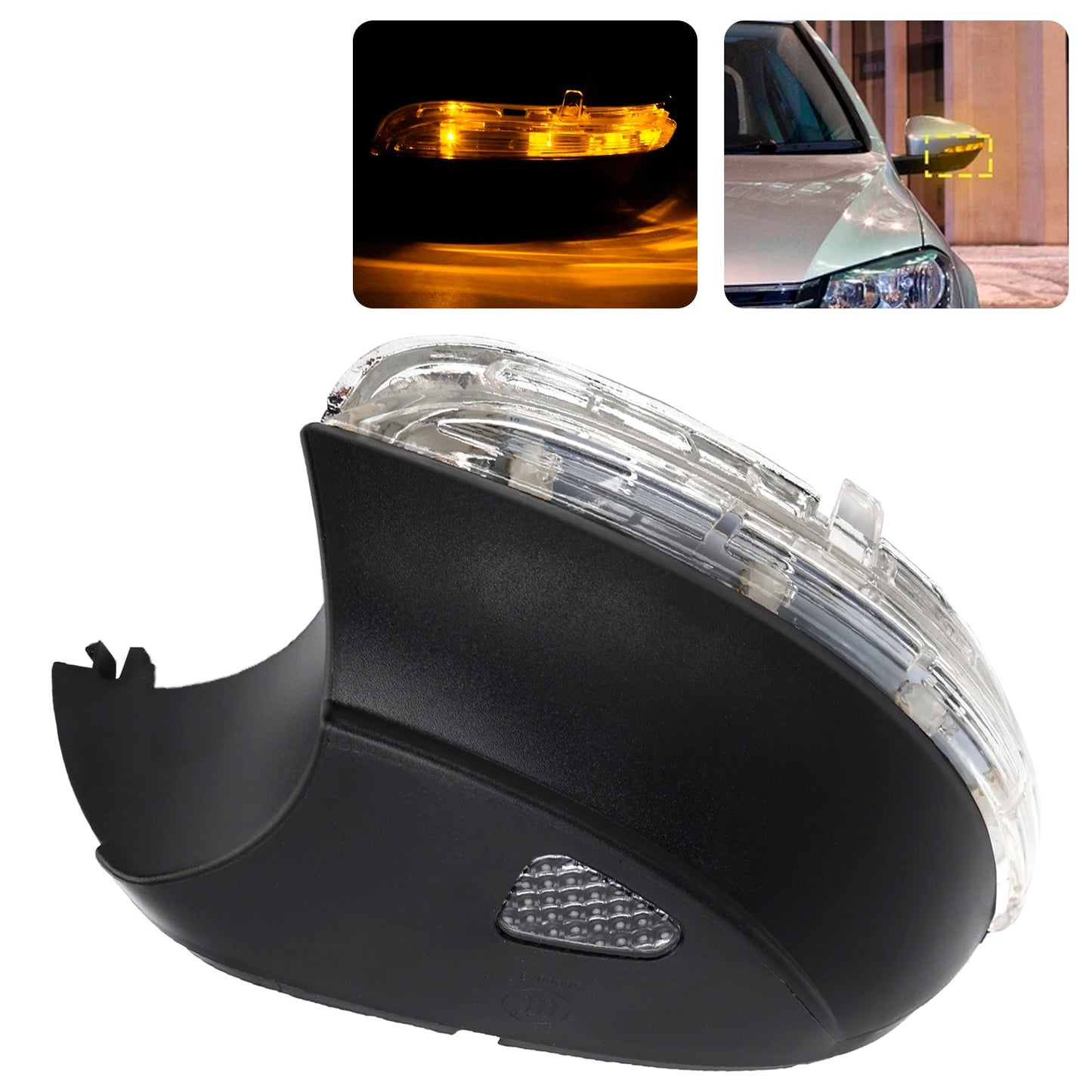 Indicatore luminoso specchietto retrovisore esterno lato sinistro per VW Passat B7 2010-2015