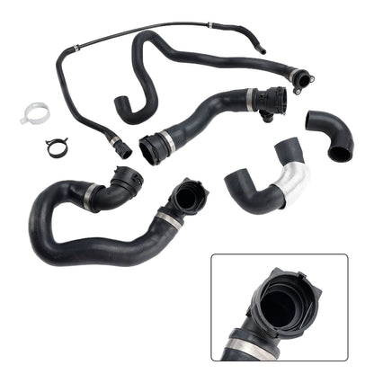 Kit tubo flessibile dell&'acqua di raffreddamento per radiatore BMW 335i 2007-2010 6 pezzi 17128634285
