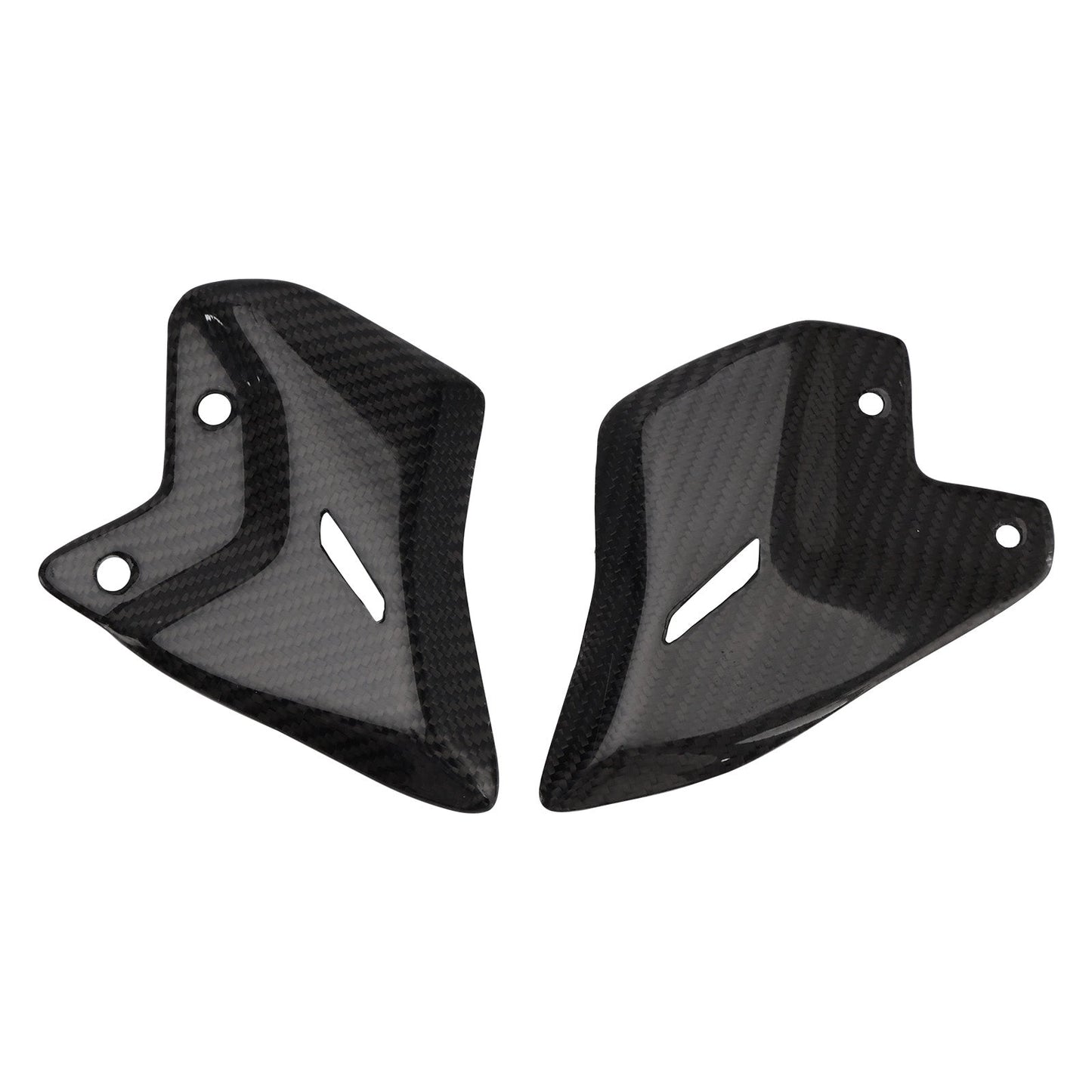 Pedana in vera fibra di carbonio per Kawasaki Ninja 650 Z650 2017-2025