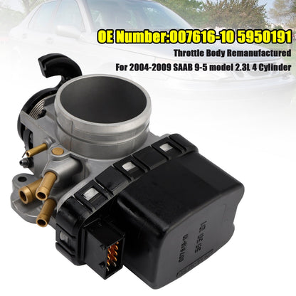 Corpo farfallato 5950191 00761610 per Saab 9-5 modello 2.3L 4 cilindri 2004-2009