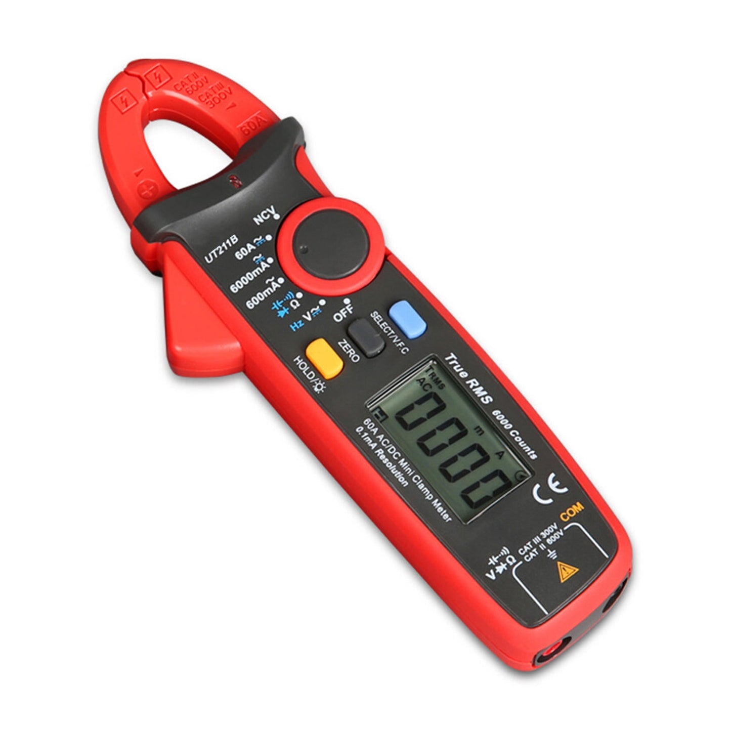 UT211B Mini TRMS Multimetro Digitale a Pinza Migrante AC DC VFC NCV Tester