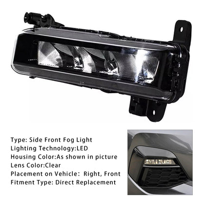 1 pz. Fendinebbia anteriore destro a LED per BMW G20 G21 X1 F48 LCI F45 F46 63178089526