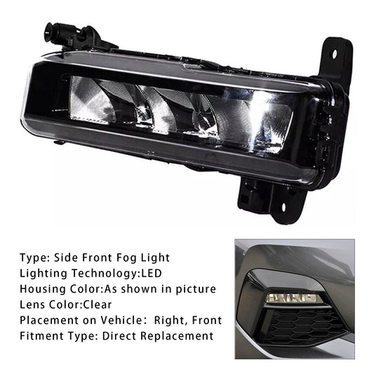 1 pz. Fendinebbia anteriore destro a LED per BMW G20 G21 X1 F48 LCI F45 F46 63178089526
