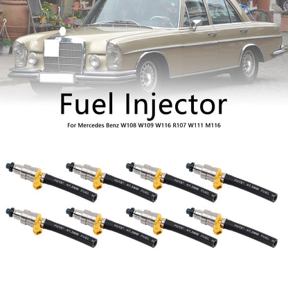 Mercedes W108 W109 W116 R107 W111 M116 8 pezzi iniettore carburante 0000783123