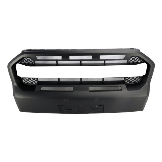 Per Ford Ranger 2019-2023 T8 Griglia del paraurti anteriore Matt Black Ranger Raccer Raptor
