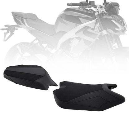 2024-2025 Per Aprilia Rs457 Rs 457 Parte anteriore inferiore con sedile posteriore conducente passeggero nero