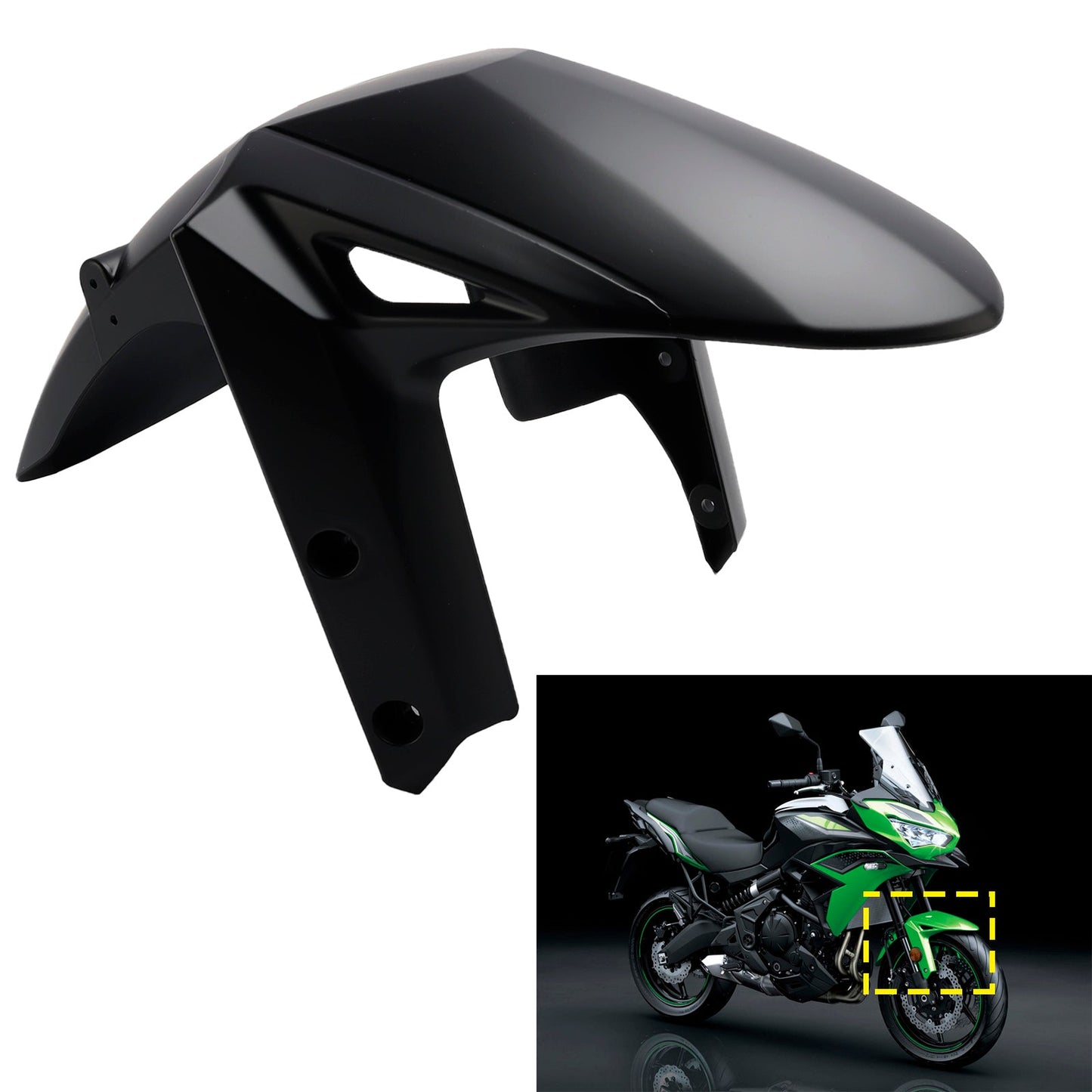 Carenatura parafango parafango anteriore Kawasaki Versys 650 KLE650 1000 1100 2022-2024