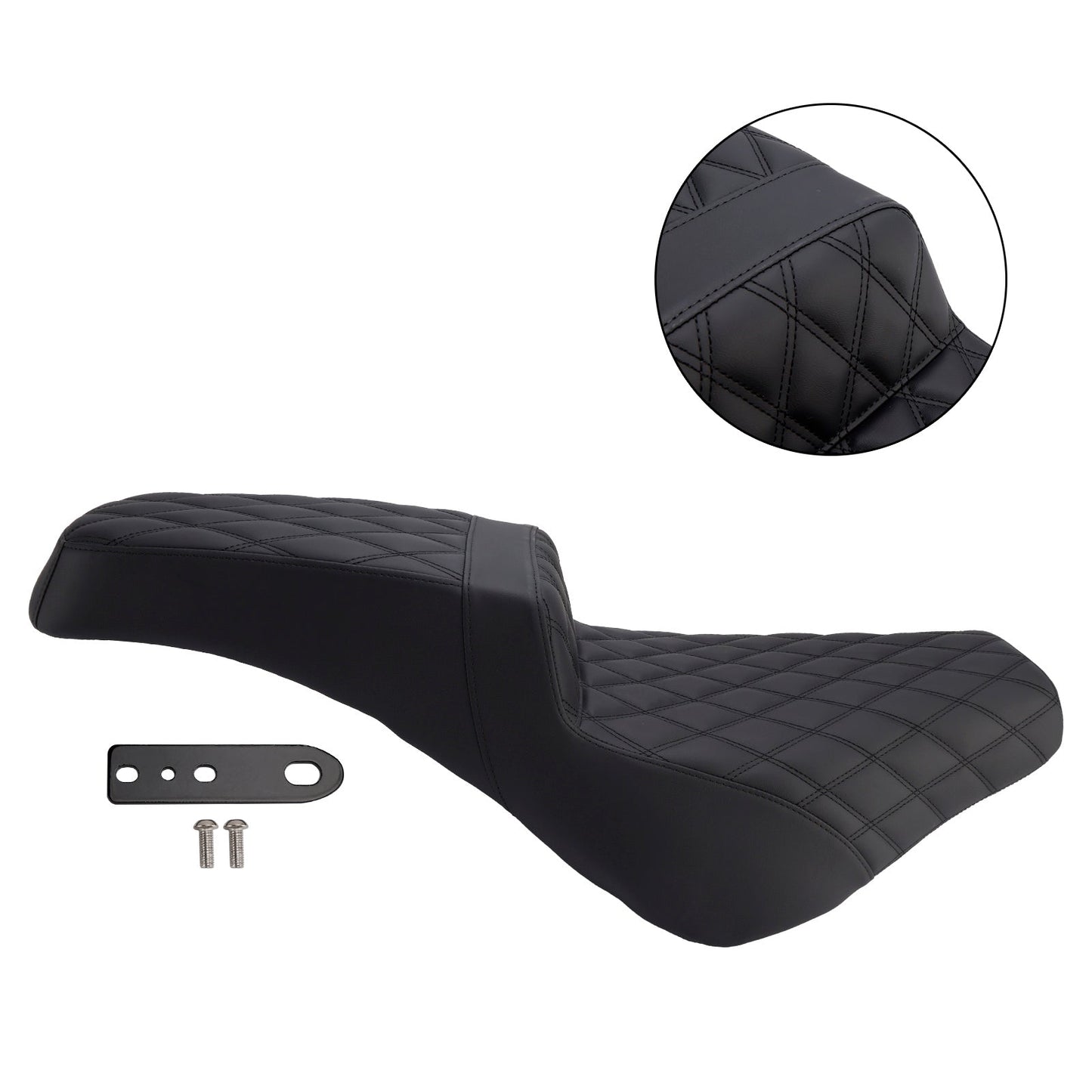Sella passeggero completa con cuscino a coste Street Bob 114 Softail 2021-2025