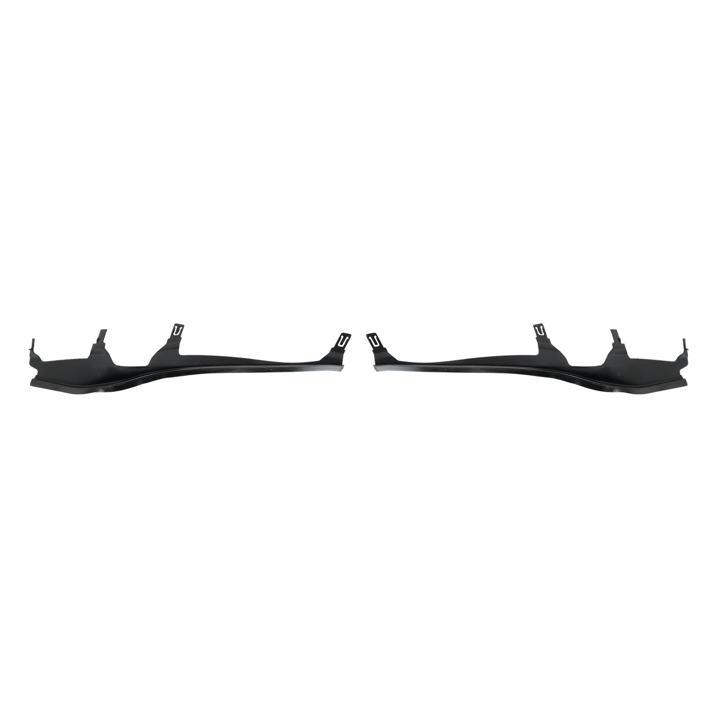 Coppia set di strisce di copertura faro superiore L+R per BMW 3 E46 COUPE CABRIO LCI