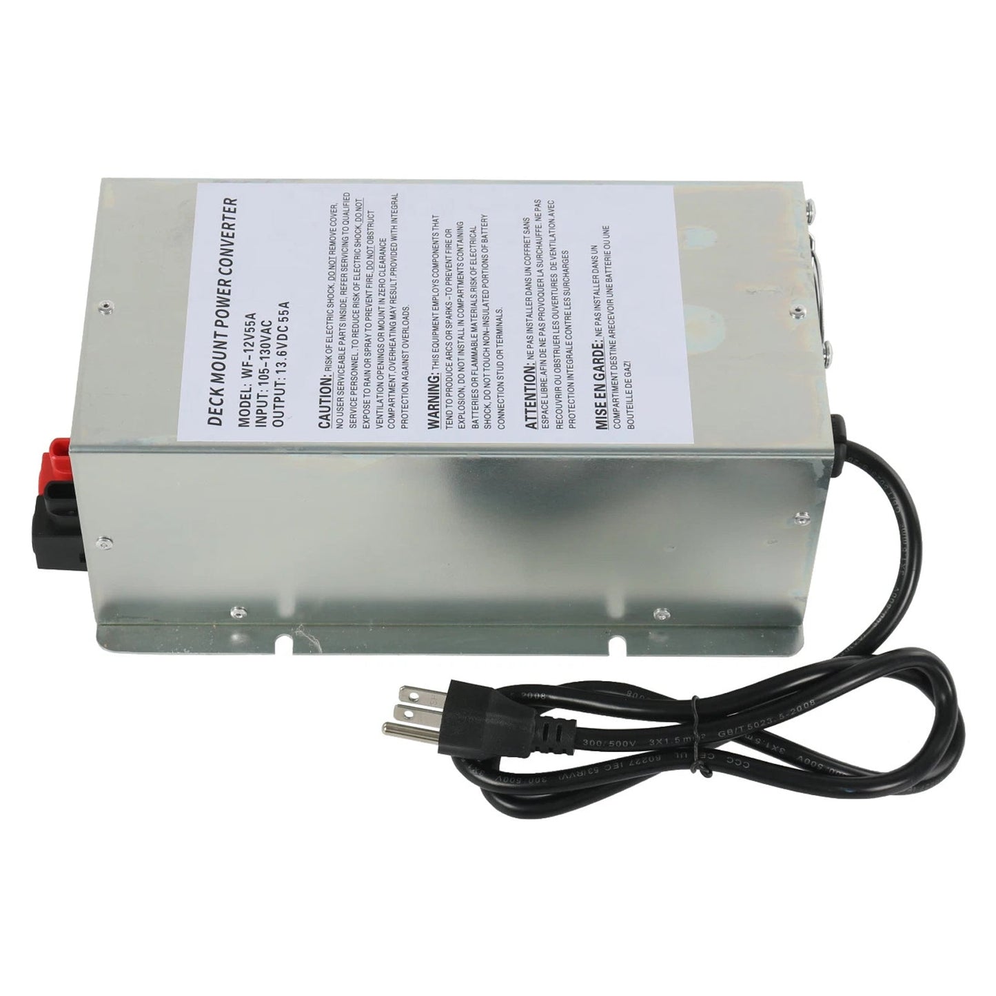 Convertitore di potenza da 55 Ampere, caricabatterie per camper, roulotte, camper 12V WF-9855