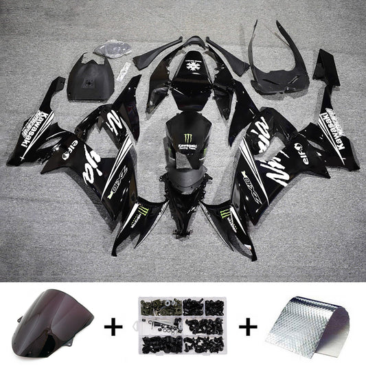 Kit carenatura iniezione in plastica ABS adatto per Kawasaki ZX10R 2008-2010