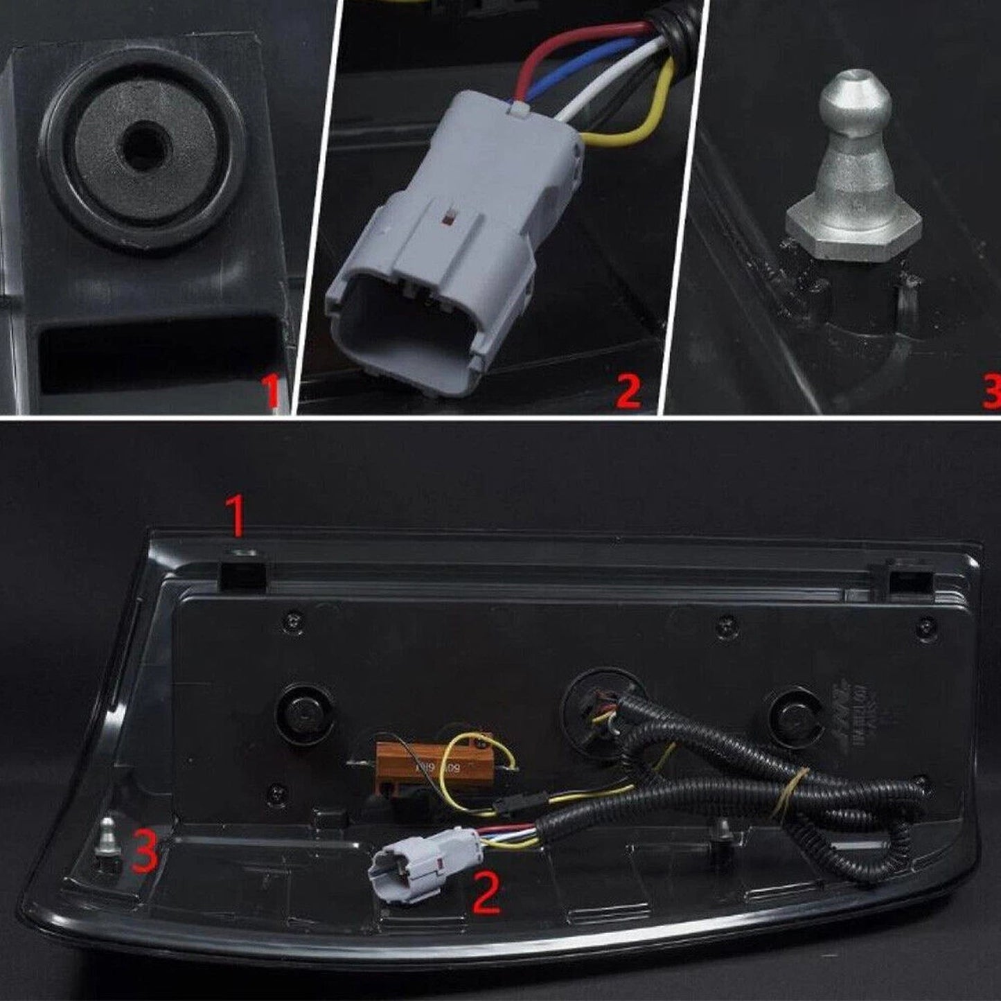 Gruppo ottico posteriore a LED sinistro e destro Mazda BT50 2020-2023