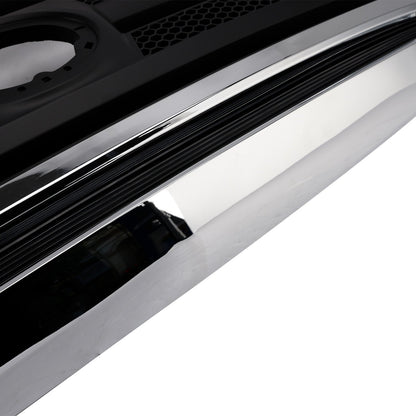 Griglia paraurti anteriore cromata nera opaca per Toyota Tundra 2010-2013