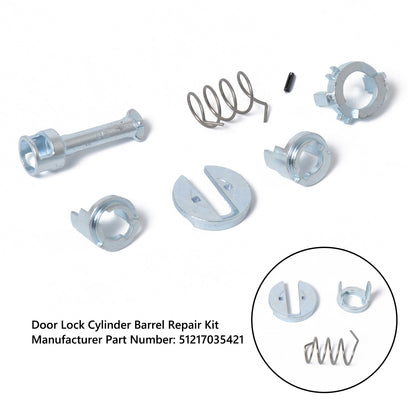 Kit Riparazione Cilindro Cilindro Serratura 51217035421 Per BMW X3 E83 X5 E53