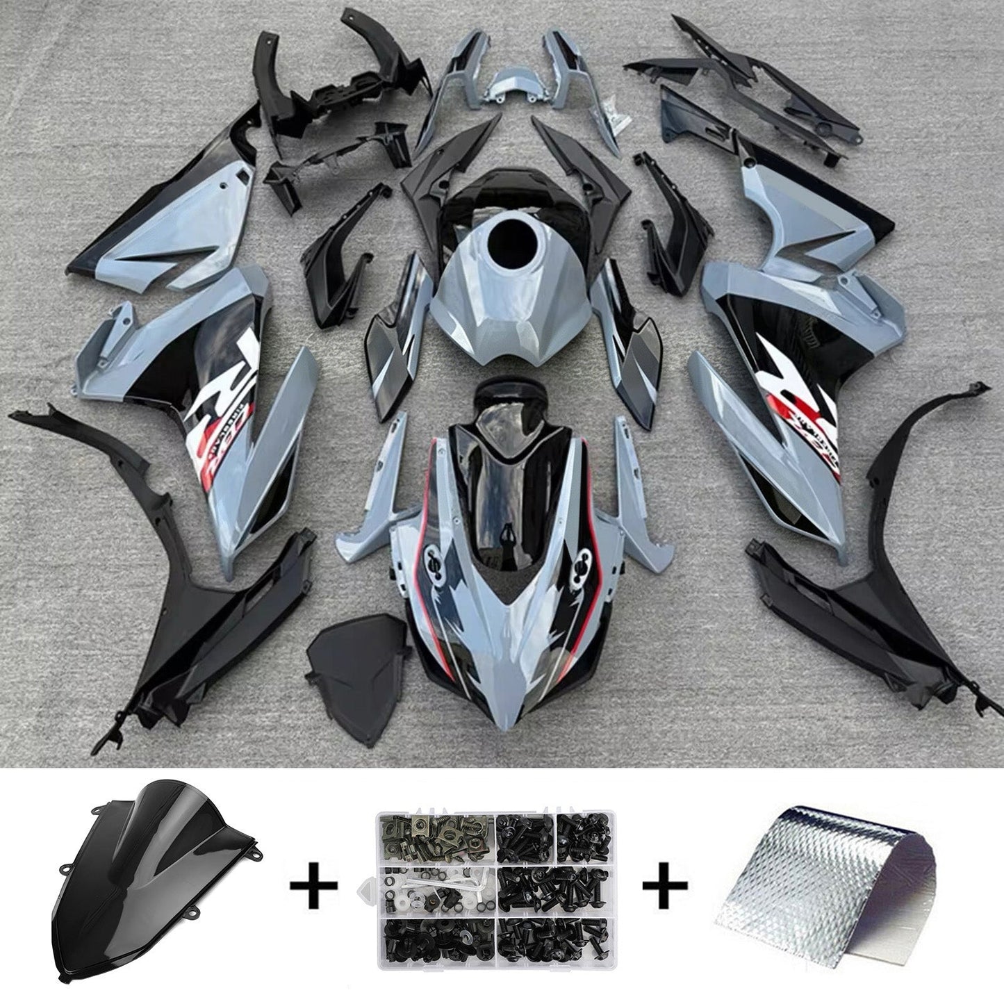 Kit di carene in plastica ABS stampate a iniezione per Honda CBR400R 2022