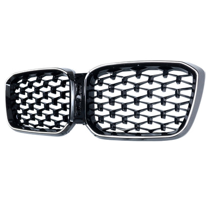 Griglia a rene paraurti anteriore nero lucido BMW X3 G01 X4 G02 2022-2025