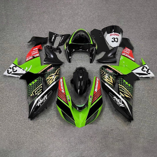Kit carenatura iniezione in plastica ABS adatto per Kawasaki ZX10R 2006-2007