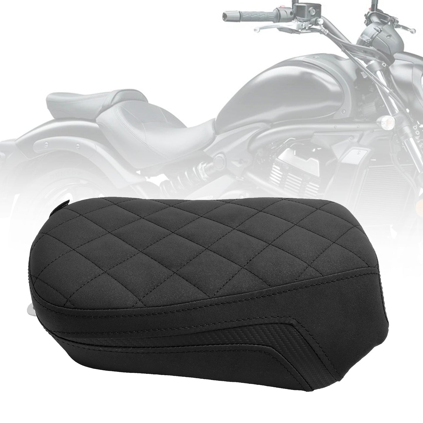 Sella passeggero posteriore Kawasaki Vulcan S En650 2015-2023, verde piatto