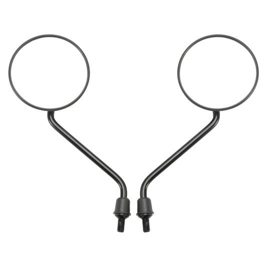 Per Honda MB5 XL80S 100S 1981-1985 Set specchietti retrovisori neri M10 88110-195-000